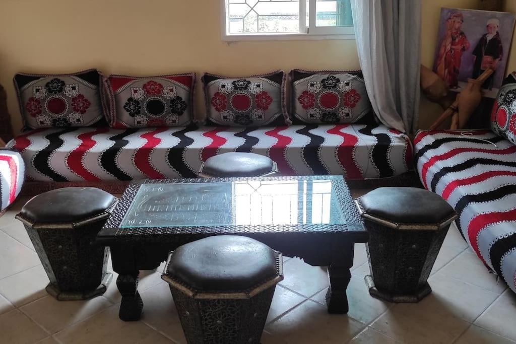 Charmant Appartement Dans Un Quartier Chic Et Calme Marrakesh Exterior foto