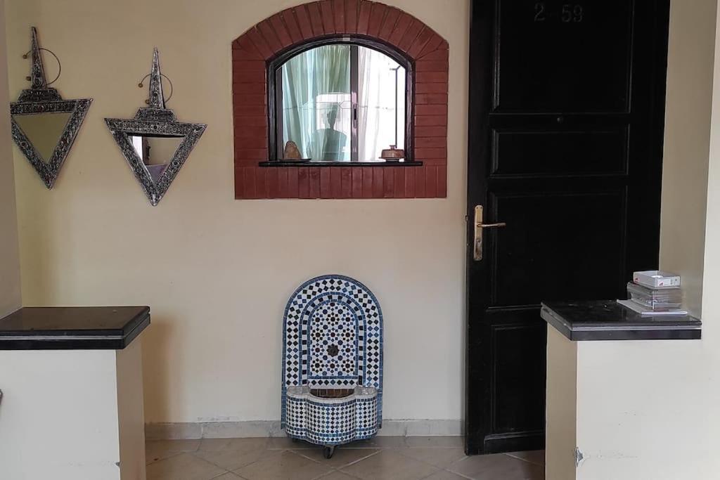 Charmant Appartement Dans Un Quartier Chic Et Calme Marrakesh Exterior foto